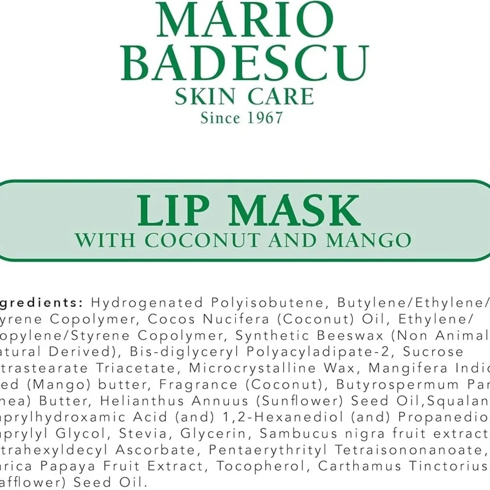 Mario Badescu Lip Care Set - Coconut & Mango